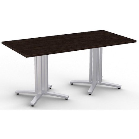 Special-T Table, Rectangle, 36inWx72inLx29inH, Ebony Recon SCTS4XRT3672ER